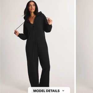 FOREVER SAVAGE WIDE-LEG ONESIE XS